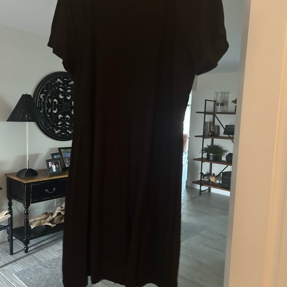 JJILL DARLING BLACK DRESS SIZE L - Picture 5 of 5